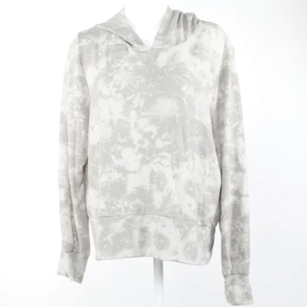 Gilli Grey Tie Dye Hooded Sweatshirt Fits Like Large See Measurements
